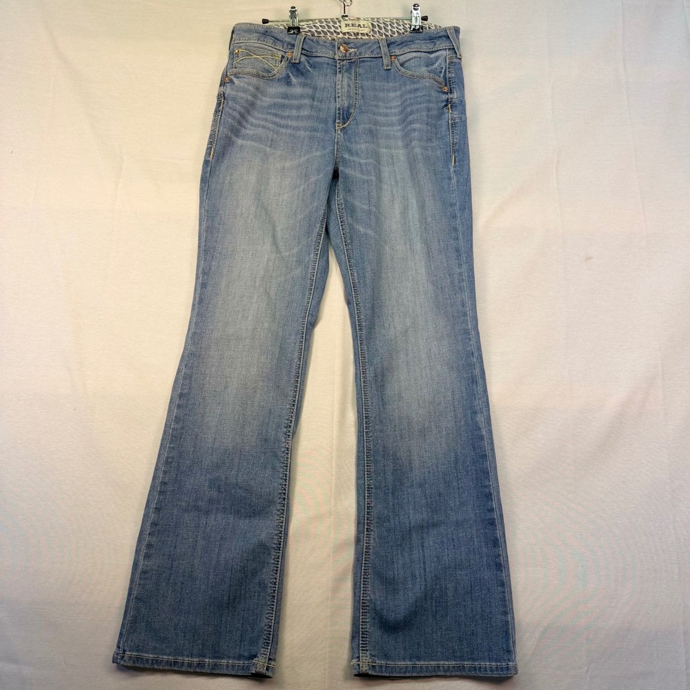 Ariat REAL Felicity Bootcut Jeans Colorado Light Wash 31S 10041114